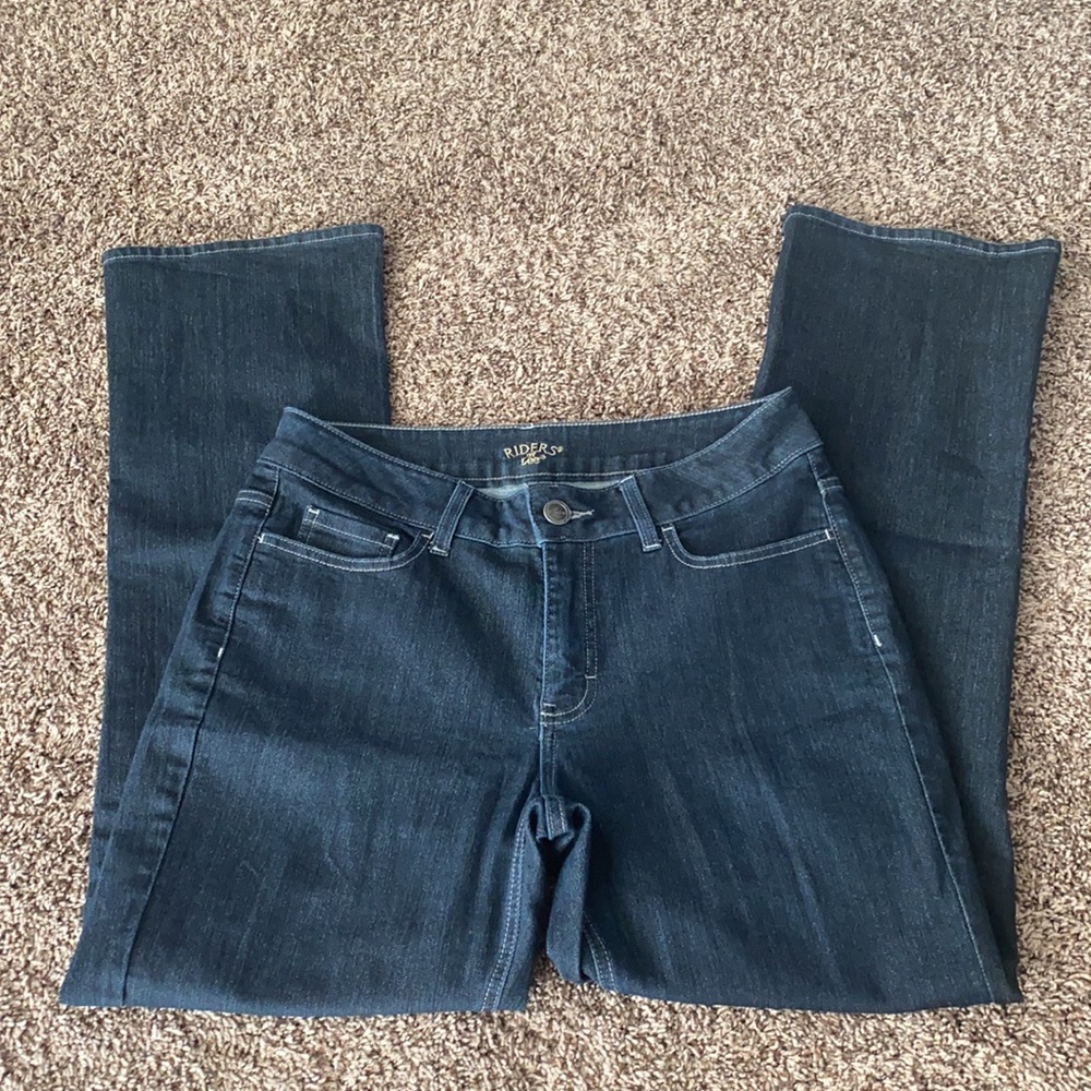 Riders by Lee mid rise bootcut jeans, size 10 - Picture 2 of 6